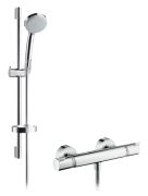 Hansgrohe Croma 100 Vario EcoSmart/Ecostat Comfort Combi (27032000)