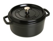 Staub Cocotte Schmortopf schwarz 24 cm