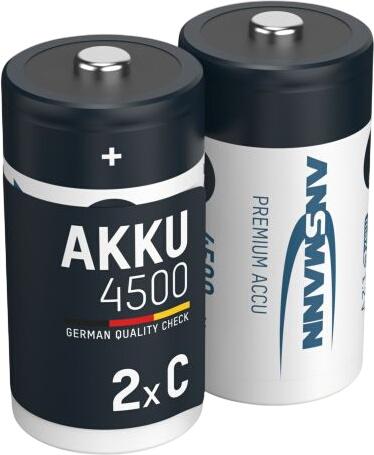 Ansmann NiMH Akku Baby C 4500 mAh maxE 2er Blister (5035352) Ansmann NiMH Akku Baby C 4500 mAh maxE 2er Blister (5035352)
