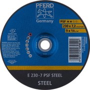 Pferd Schruppschleifscheiben A 30 P PSF, gekröpft, Durchmesser mm: 230, VPE: 10