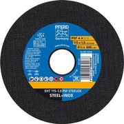 Pferd Trennschleifscheibe EHT P PSF-INOX, Durchmesser mm: 115, VPE: 25