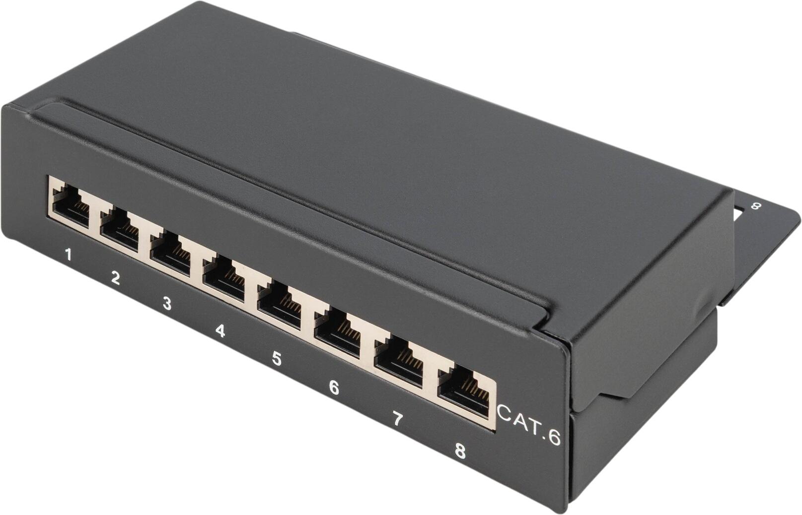 Digitus Desktop CAT 6 Klasse E Patch Panel (DN-91608SD) Digitus Desktop CAT 6 Klasse E Patch Panel (DN-91608SD)