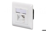 DIGITUS Modular Datenanschlußdose DN-9001-N - Anschlussdose, unt Kabel u. Adapter 411215000