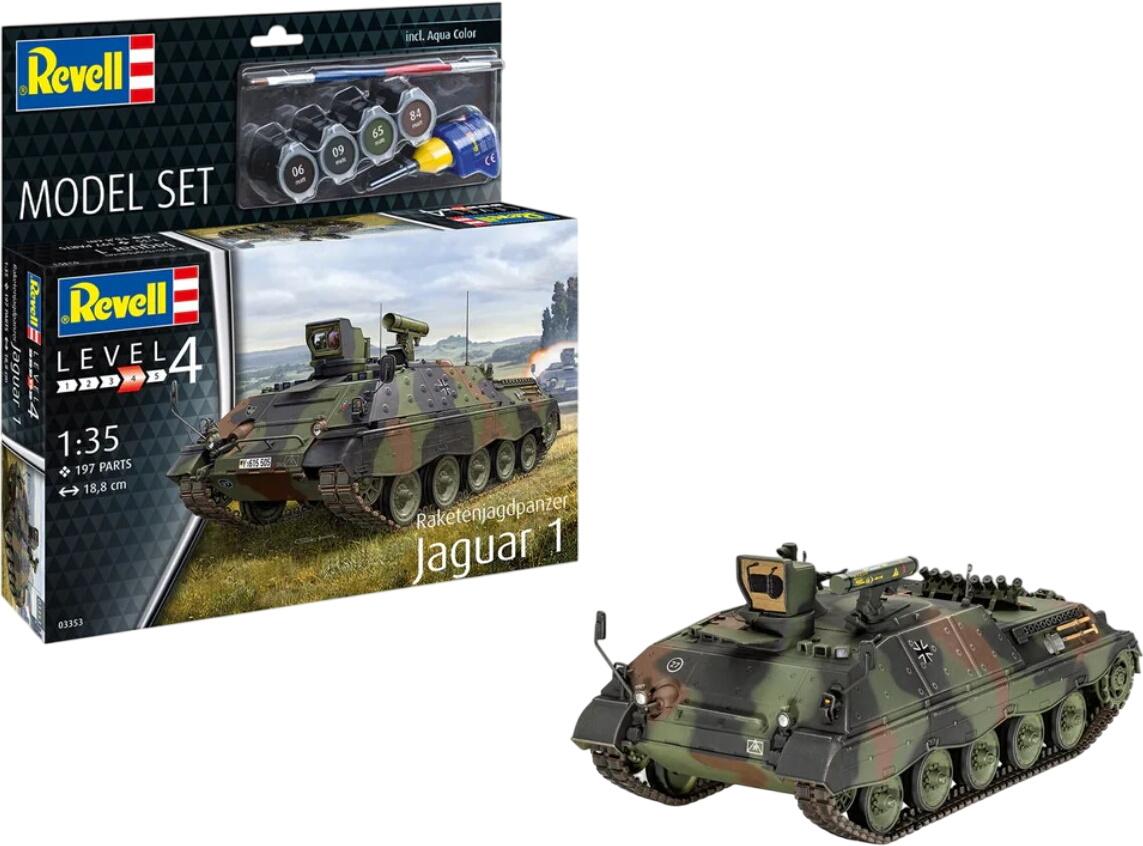 Revell Model Set Raketenjagdpanzer Jaguar 1 (63353)