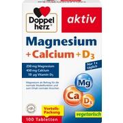 Queisser Pharma DOPPELHERZ MAGNESIUM CALCIUM + D 3 TABL 100 ST