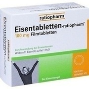 Ratiopharm EISENTABL MG 100 FILMTABL ST
