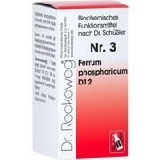 Dr. Reckeweg BIOCHEMIE 3 FERRUM PHOSPHORICUM D 12 TABL 200 ST