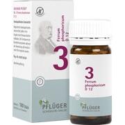 BIOCHEMIE 3 PFLUEGER FERRUM PHOSPHORICUM D 12 TABL 100 ST BIOCHEMIE 3 PFLUEGER FERRUM PHOSPHORICUM D 12 TABL 100 ST