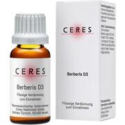 CERES Heilmittel CERES BERBERIS D 3 DILUTION 20 ML