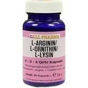 Hecht Pharma L-ARGININ/L-ORNITHIN/L-LYSIN 4:3:4 GPH KAPSELN 60 