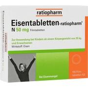 Ratiopharm EISENTABL N 50 MG FILMTABL 100 ST