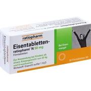 Ratiopharm EISENTABL N MG 50 FILMTABL ST