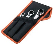 BAHCO 3er Set Knarren-Ringschlüssel (polygonal) S4RM/3T