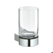KEUCO Glashalter Plan 14950 komplett mit Echtkristall-Glas verchromt 14950019000