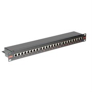 Roline 19''Patchpanel Cat.6 STP 24x schwarz 26.11.0361