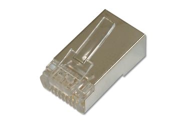 Assmann - Netzwerkanschluss - RJ-45 (M) - abgeschirmt - ( Kategorie 5e ), A-MO 8/8 SRS