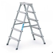 ZEUS Stufen-Stehleiter Z 200 2 x 5 Stufen