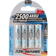Akku Ansmann Mignon NiMh 4x 2500 mAh