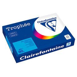 Clairefontaine Trophee 1886 ColorPapier karibischblau Intensiv A3 80g VE=500
