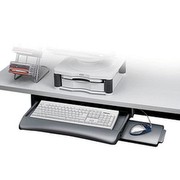 FELLOWES Tastaturschublade 93804 graphit inkl.Mausablage