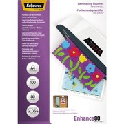 Fellowes Laminierfolien, 2x 80 mic, A4 selbstklebend