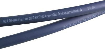 Profiline Aqua Plus 155249 Trinkwasserschlauch 1/2 Zoll 50 m Rolle blau