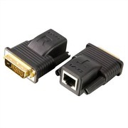 ATEN Mini DVI Extender-Set, Twisted Pair, Farbe: schwarz