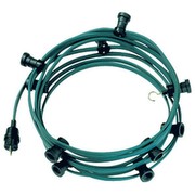Bachmann 740.006 Lichterkette mit Stecker und Endstück mit 20 Fassungen