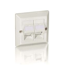 equip Keystone Jack Abdeckrahmen perlweiss Cat.6a (5stk)