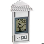 TFA Digitales Maxima-Minima-Thermometer mit Batterie, wetterfest