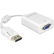 DELOCK Adapter Displayport-St > VGA-Bu weiss