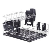 Zeller 27272 Teelichthalter-Set, 2-teilig, Edelstahl/Glas / ø 5 x 18
