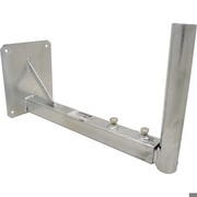 Preisner WWH5075 Winkelwandhalter Stahl Rohr D=50