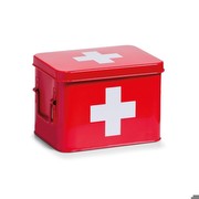 Zeller Medizin-Box Metall rot 18115
