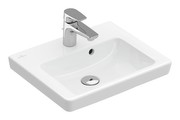 Villeroy & Boch Subway 2.0 Handwaschbecken B: 45 T: 37 cm, mit Überlauf weiss