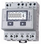 Energiekosten-Messgerät Finder 3x230, Q53127, Finder, 7E.56.8.400.0010 Energiekosten-Messgerät Finder 3x230, Q53127, Finder, 7E.56.8.400.0010