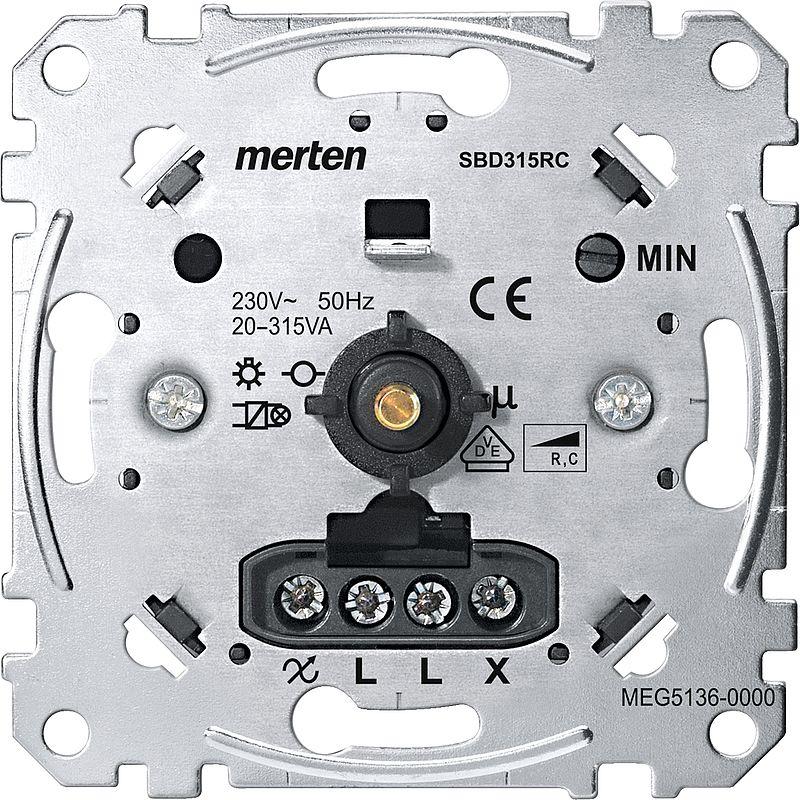Merten Drehdimmer-Einsatz (MEG5136-0000)