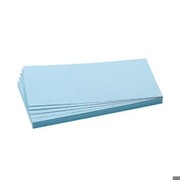 Franken Moderations-Karten Rechtecke 20,5 x 9,5 cm 500 St hellblau 18415951