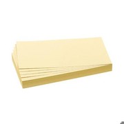 Franken Moderations-Karten Rechtecke 20,5 x 9,5 cm 500 St gelb 18415947