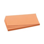 Franken Moderations-Karten Rechtecke 20,5 x 9,5 cm 500 St orange 18415948