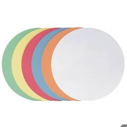 5 Star Moderationskarten Kreis 19,5 cm 250 Stück