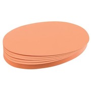 Mod. Karten Ovale 11x19cm 500 St orange