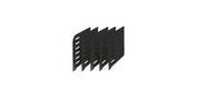 styrorac Trennwände/280301595 TxH 231x240mm schwarz Inh.5
