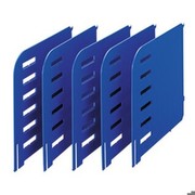 Ablagesystem Styro styrorac Zubehör, 1 Set mit 5 Trennwänden, blau, 22107