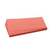 Franken Moderations-Karten Rechtecke 20,5 x 9,5 cm 500 St rot 18415949