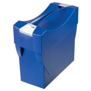 Hängemappenbox HAN 1901/14 Swing, 39,7x15,4x34,7cm, blau mit lichtgrauen Clipsen, 670374