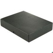 Elba Dokumentenbox schwarz/31416SW 315x240x65mm Hartpappe (RC) Inh.580 Blatt