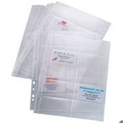 Sigel Visitenkarten-Ringbuch Größe 220 x 314 mm Ausführung 10 Hüllen für 200 Karten 10613591