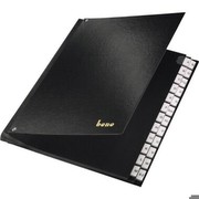 bene Pultordner 75116 A4 A-Z 24-teil sw bene Pultordner 75116 A4 A-Z 24-teil sw