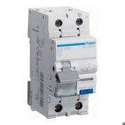 Hager FI/LS-Schalter 1P+N 6kA B16A 10mA 2TE QC ACS916D